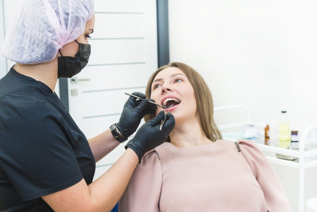 dental cleaning before whitening